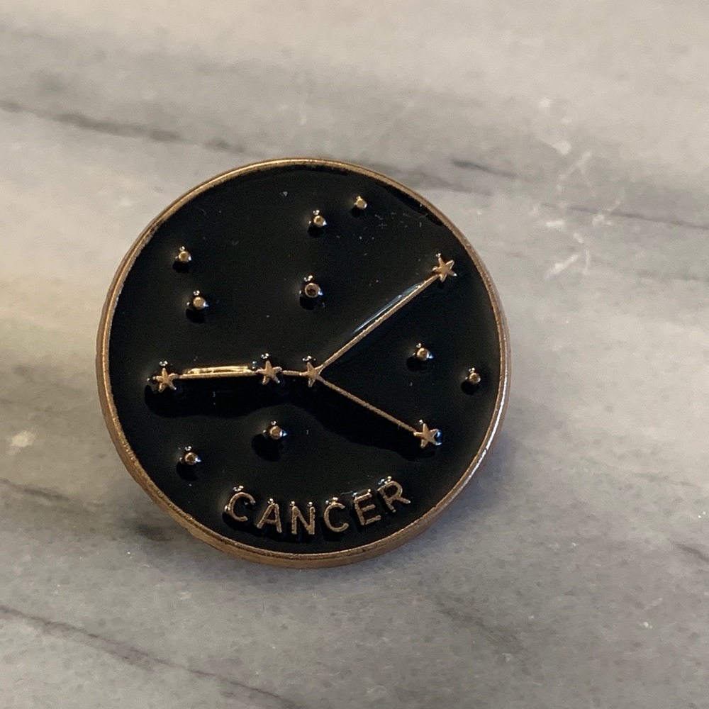 Zodiac Cancer Enamel Pin